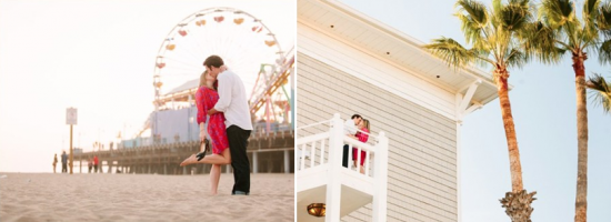 Ideias de foto de noivado na praia